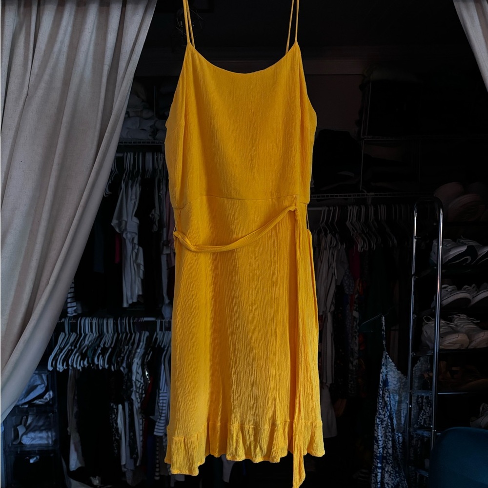 Bright Yellow Sundress Nine West